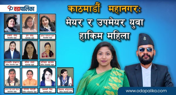 महिलाले गरिरहेका छन् काठमाडौँ महानगरका ४ महाशाखा र ६ विभागको नेतृत्व